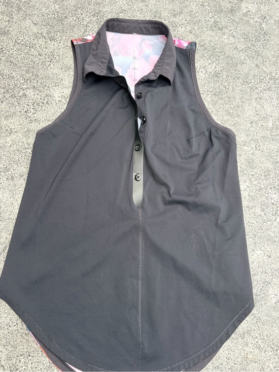 lululemon athletica Tops - LULULEMON Polo II SECRET GARDEN size 6